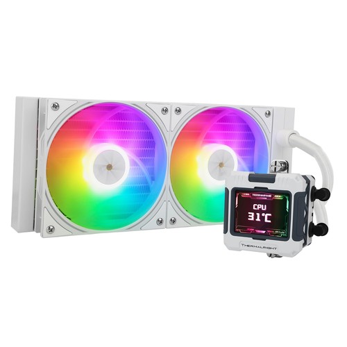 Fw240 white argb cpu water - argb, v2