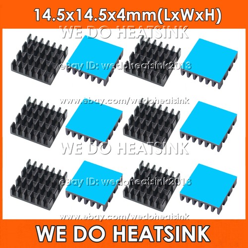 5x14 5x4mm black anodized - black,