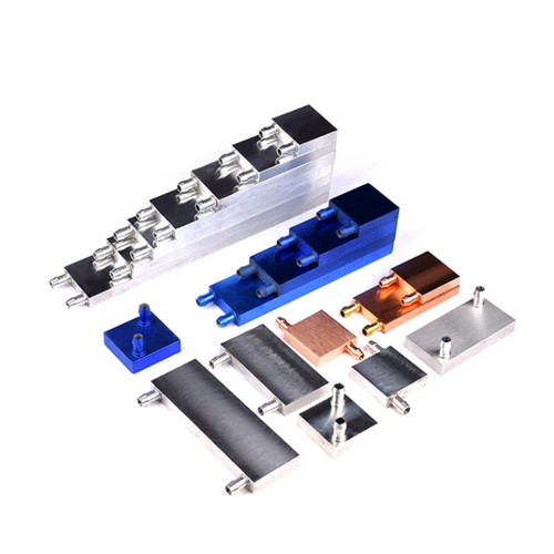 Aluminum water cooling block - water,