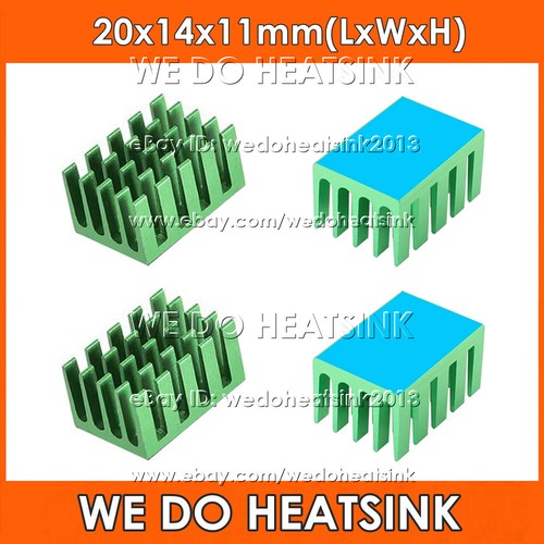 20x14x11mm green anodized - green,