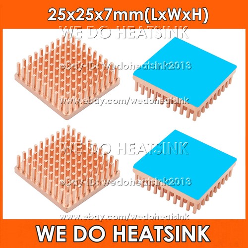 25x25x7mm pure copper - pure,